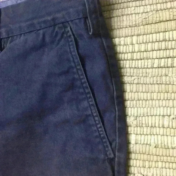 NAUTICA Navy Flat Front Shorts - Picture 5 of 5